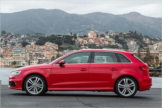 Der A3 Sportback ist sieben Zentimeter länger als der Dreitürer