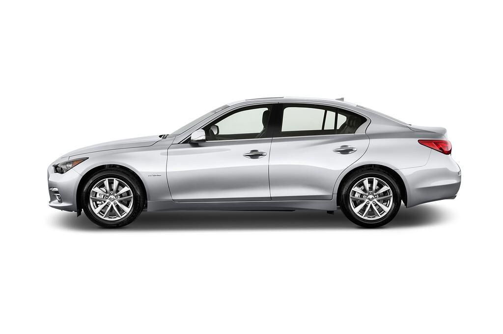 Infiniti Q50 Hybrid (Baujahr 2014) Hybrid 4 Türen Seitenansicht