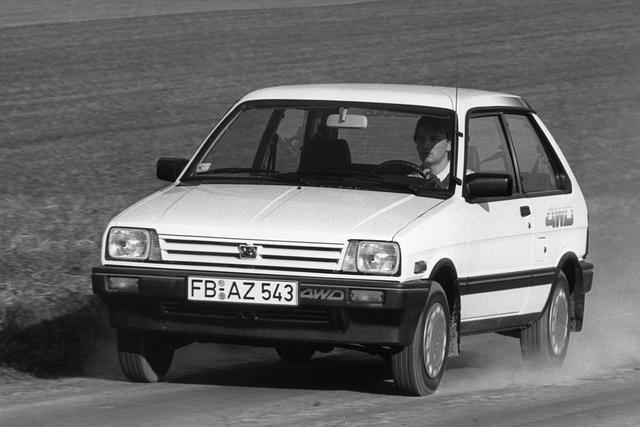 Subaru Justy 4WD, 1987