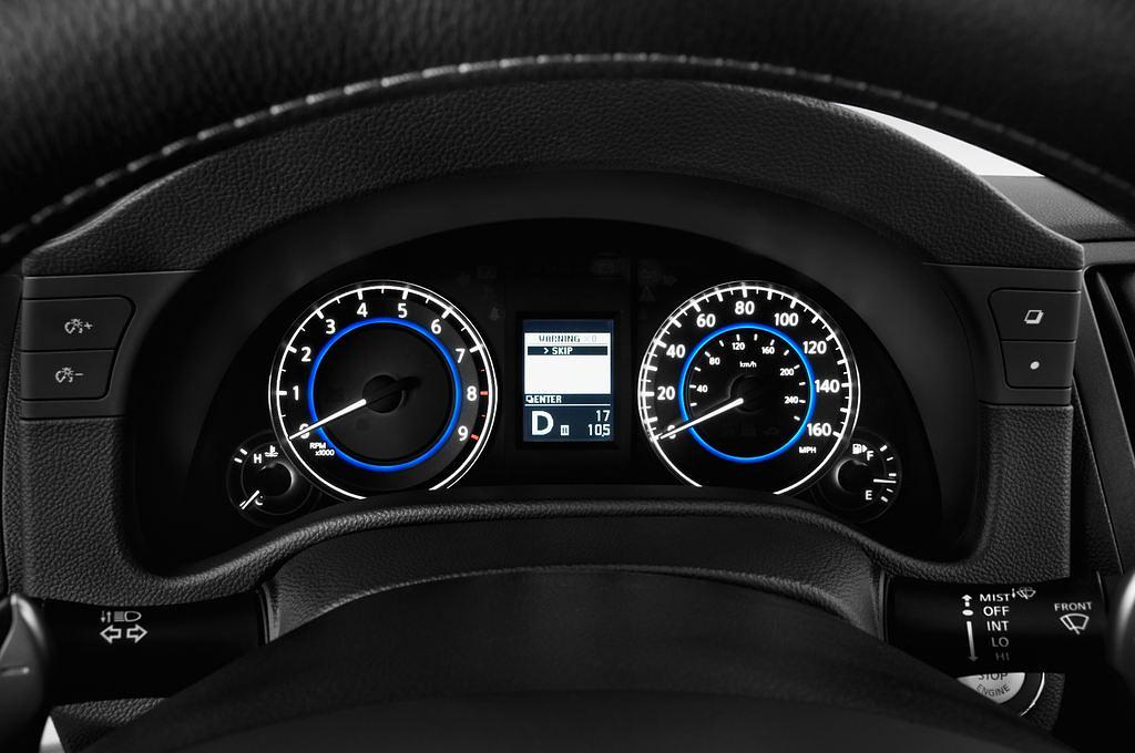 Infiniti Q60 (Baujahr 2014) - 2 Türen Tacho und Fahrerinstrumente