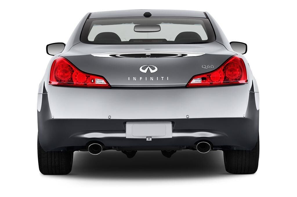 Infiniti Q60 (Baujahr 2014) - 2 Türen Heckansicht