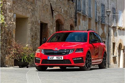 Skoda verpasst dem Octavia RS 245 Combi das Familiengesicht