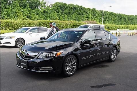 Der Honda Legend zeigt, was aktuell bei Honda im Bereich des Autonomen Fahrens möglich ist.