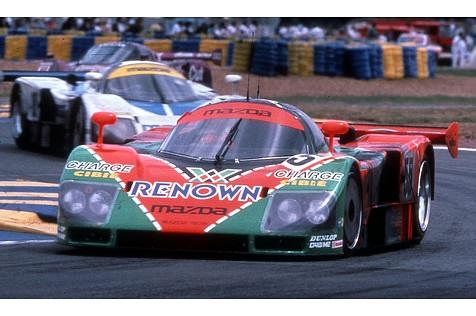 Mazda 787B in Le Mans 1991