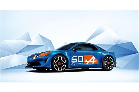 Alpine Celebration Showcar Mittelmotor Le Mans 2015