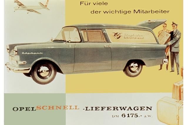 Opel Olympia Rekord P1 Lieferwagen ab 1957