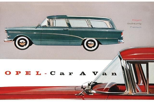 Opel Olympia Rekord P1 Caravan ab 1957