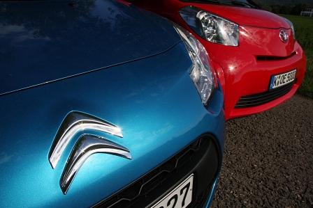 Toyota iQ - Citroen C3