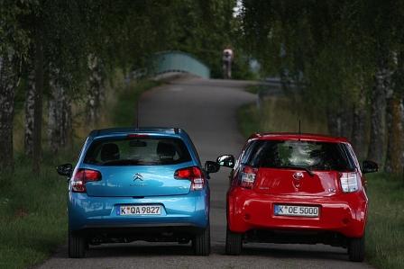 Toyota iQ - Citroen C3