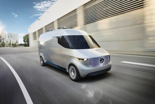 Der Vision Van  hat er einen reinen Elektroantrieb