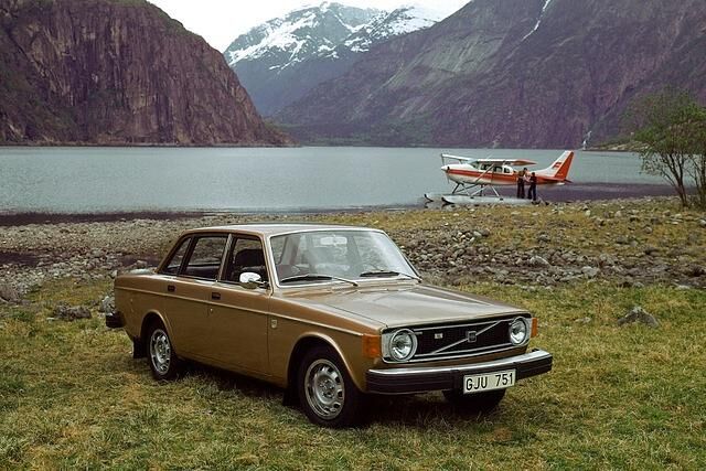 Der Volvo 144 in seinem letzten Produktionsjahr 1974