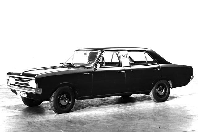 Opel Rekord C als Taxi
