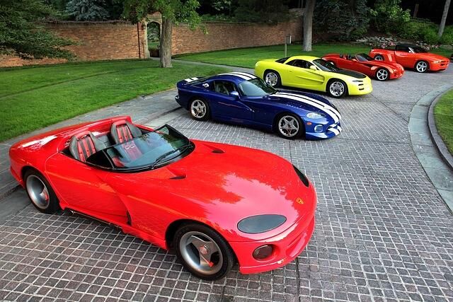 Dodge Viper XT10 udn GTS und weitere Concepts