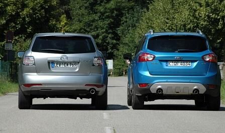 Mazda CX-7 2.2 CD / Ford Kuga 2.0 TDCi