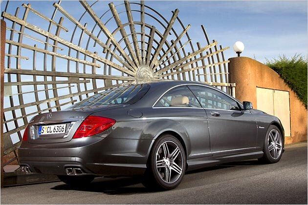 Mit 5,10 Meter ist der CL 63 AMG eines der längste Coupés auf dem Markt