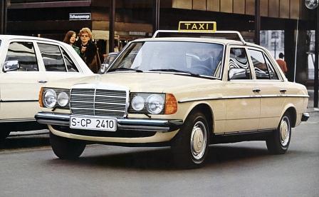 Mercedes W123 Taxi