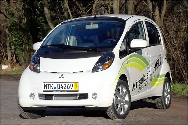 Eines der ersten Großserien-Elektroautos: Mitsubishi i-MiEV