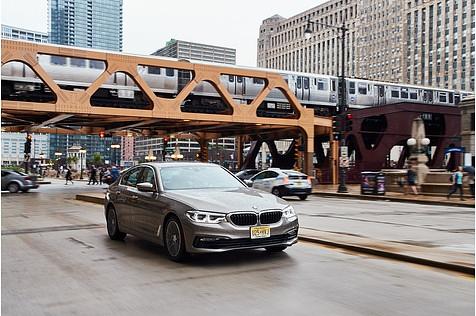BMW Tech Office Chicago - unterwegs im neuen 5er BMW