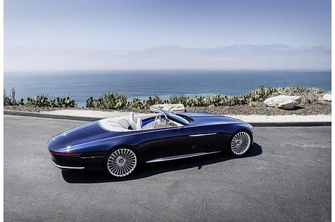 Vision Mercedes-Maybach 6 Cabriolet - eine faszinierende Yacht auf Rädern