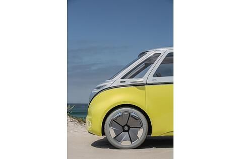 Dank der I.D.-Plattform können die klassischen Proportionen des VW Bullis wieder realisiert werden