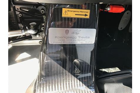 Der Koenigsegg CCXR Trevita wurde nur zweimal gebaut