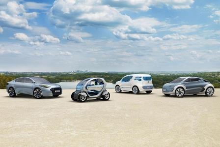 Renault Elektro-Quartett