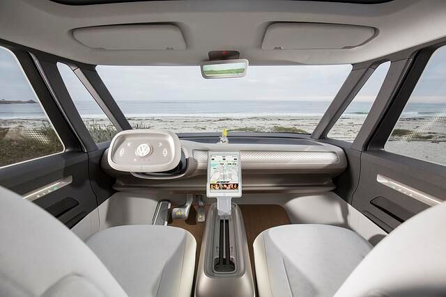 Das Cockpit ist futuristisch ausgefallen