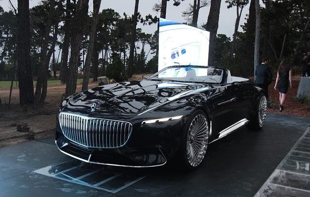 Schon zum zweiten Mal enthüllt Mercedes-Designchef Gorden Wagener beim Concours d’Elegance in Pebble-Beach eine spektakuläre Maybach-Studie