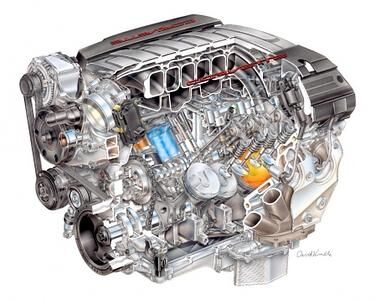 Der neue Motor der Corvette C7 im Detail - Neues Herz für die Corvette