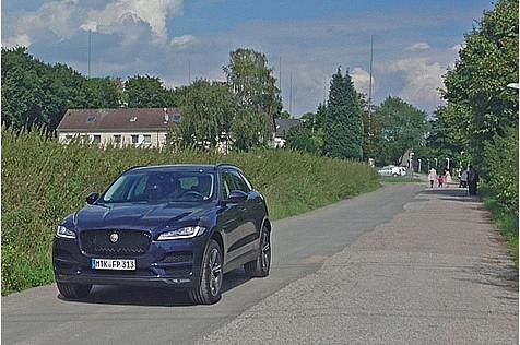 Die 8-Gang-Automatik sorgt stets für den richtigen Gang.