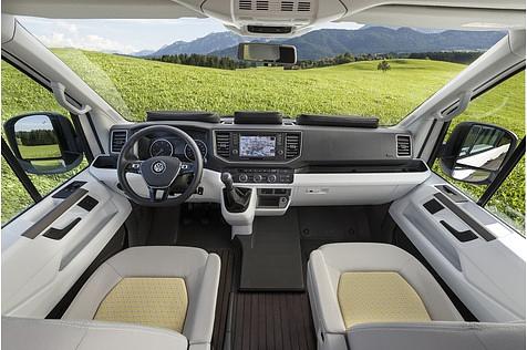 Das Cockpit des VW California XXL.
