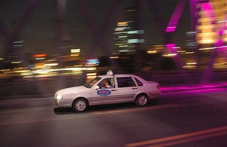 VW Santana Taxi in China