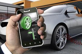 Reifendruckkontrollsystem per Smartphone von Continental