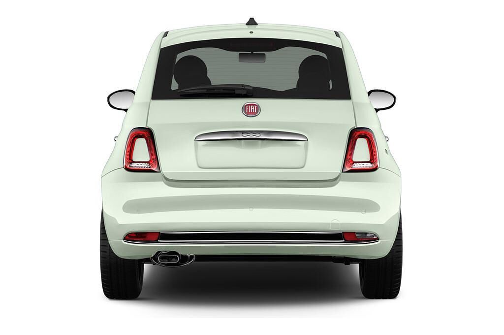 FIAT 500 (Baujahr 2016) Lounge 3 Türen Heckansicht