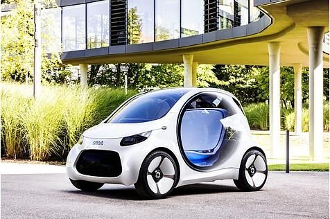 Smart Vision EQ Fortwo - 2,70 Meter lang