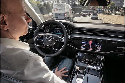Der neue Audi A8 beherrscht autonomes Fahren Level drei