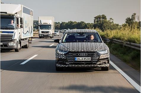 Der Staupilot funktioniert nur auf Autobahnen und baulich getrennten Straßen