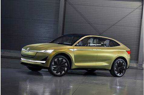 Skoda Vision E - bis zu 180 km/h schnell