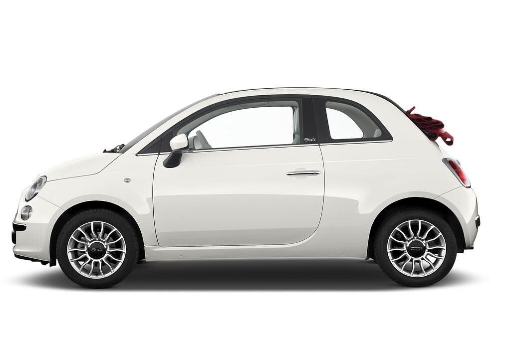 FIAT 500 C (Baujahr 2010) Lounge 2 Türen Seitenansicht