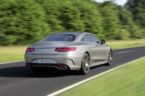 Mercedes S-Klasse Coupé 2018 - auch am Heck hat sich abgesehen von den Rückleuchten nichts getan