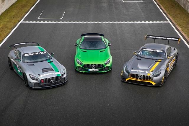 AMG GT4, AMG GT R und AMG GT3