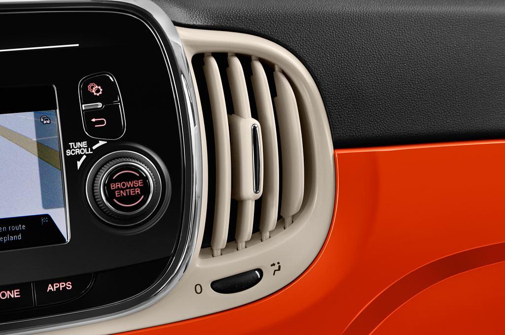 FIAT 500 Cabrio (Baujahr 2016) Lounge 2 Türen Lüftung