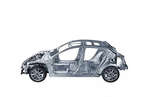 Mazda 3 Skyactiv X - auch an der Karosserie soll der Skyactiv-Ansatz greifen