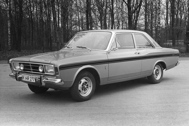 Der Ford 17 M RS stand vor 50 Jahren in Frankfurt