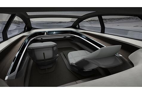 Der Innenraum des Audi Aicon 2017