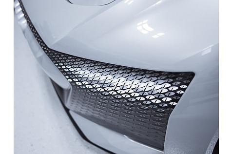 Audi Aicon 2017 - LED-Prismen an der Front