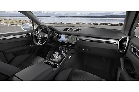Das Cockpit des Porsche Cayenne Turbo