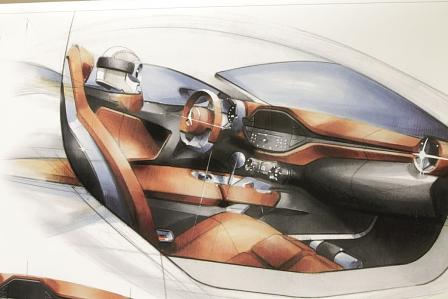 Mercedes Design der Zukunft. Designstudio Como