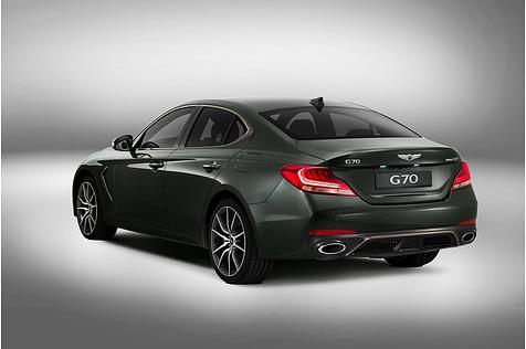 Genesis G70 - auch Audi A4 und Mercedes C-Klasse sind direkte Wettbewerber