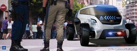 Ein Transporter von GM.